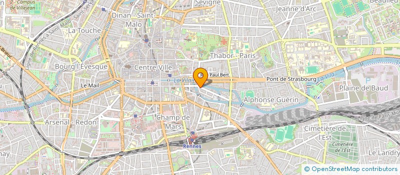 localisation de l'entreprise MAISON DES ECRIVAINS à RENNES