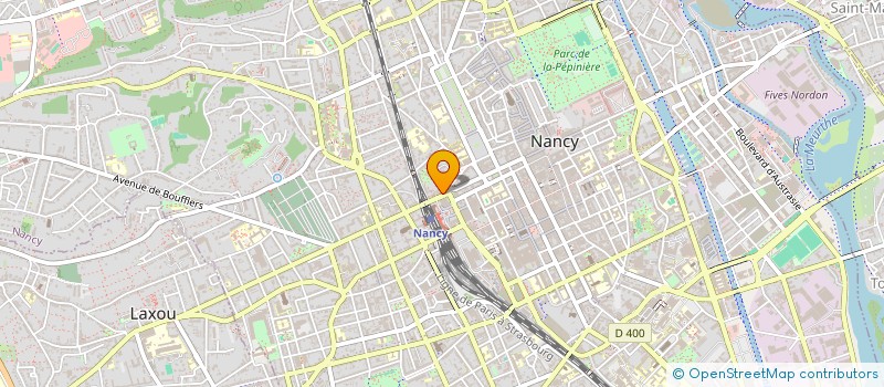 localisation de l'entreprise MAISON DES ELEVES DE LA POSTE à NANCY