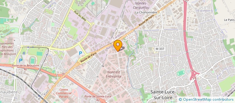 localisation de l'entreprise MAISON DES ENERGIES RENOUVELABLES à NANTES