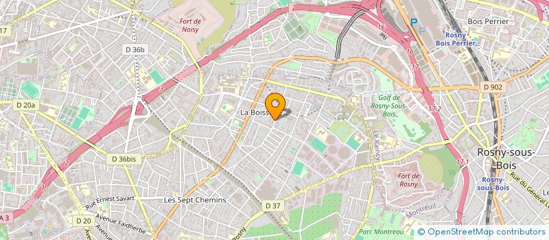 localisation de l'entreprise MAISON DES ENFANTS à MONTREUIL