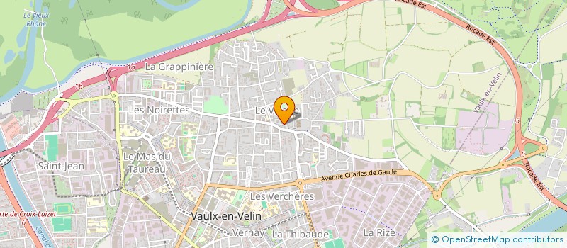 localisation de l'entreprise MAISON DES FAMILLES DE VAULX-EN-VELIN  VAULX-EN-VELIN