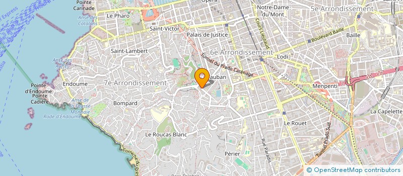 localisation de l'entreprise MAISON DES FAMILLES SAINT FRANCOIS D'ASSISES à MARSEILLE