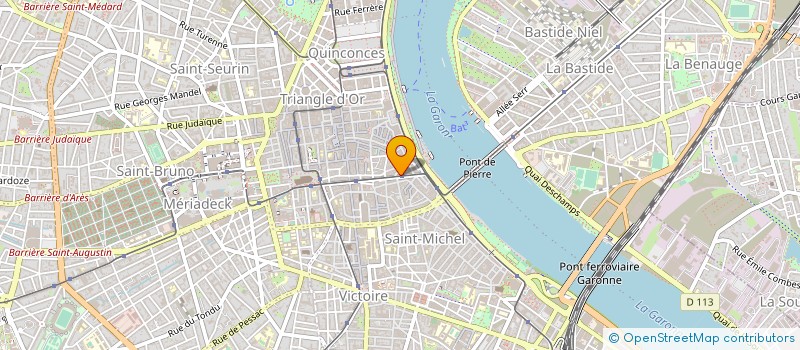 localisation de l'entreprise MAISON DES FEMMES DE BORDEAUX à BORDEAUX