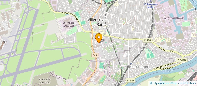 localisation de l'entreprise MAISON DES FLUIDES à VILLENEUVE-LE-ROI