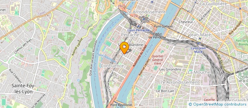 localisation de l'entreprise MAISON DES GEOMETRES EXPERTS à LYON