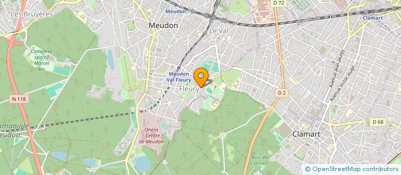 localisation de l'entreprise MAISON DES GRAINES  MEUDON