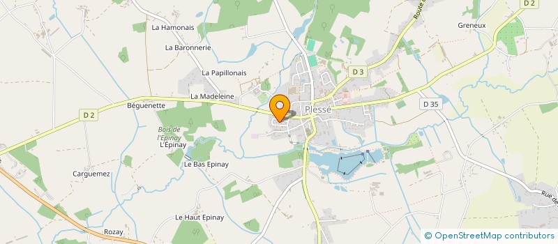 localisation de l'entreprise MAISON DES HANDICAPES à PLESSE