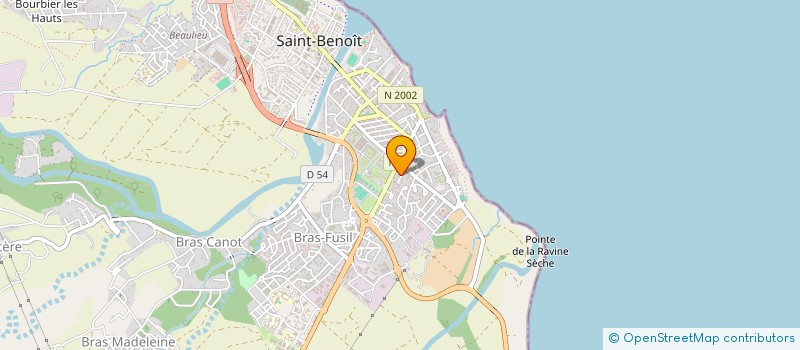 localisation de l'entreprise MAISON DES ILES  SAINT-BENOIT