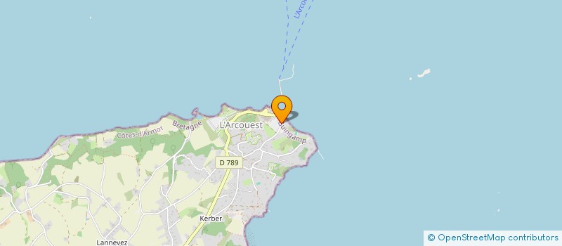 localisation de l'entreprise MAISON DES ILES  PLOUBAZLANEC