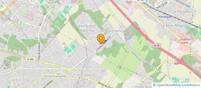 localisation de l'entreprise MAISON DES INSTANTS  HERBLAY-SUR-SEINE