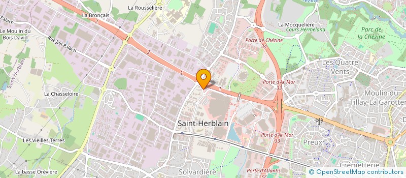 localisation de l'entreprise MAISON DES IVOIRIENS PAYS DE LA LOIRE à SAINT-HERBLAIN