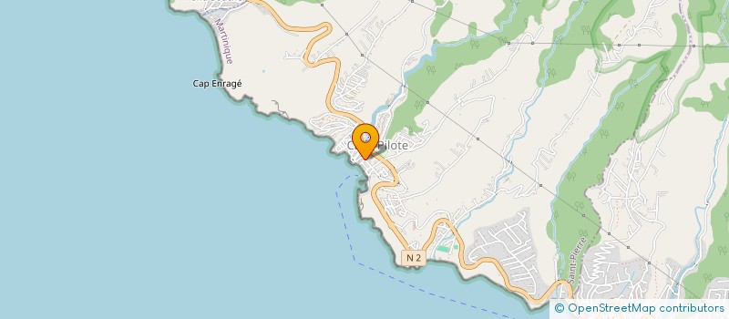 localisation de l'entreprise MAISON DES JEUNES CARAIBE à CASE-PILOTE