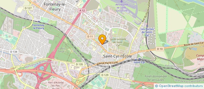 localisation de l'entreprise MAISON DES JEUNES CULTURELLE ANIMATION à SAINT-CYR-L'ECOLE