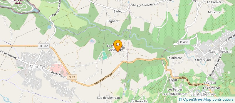 localisation de l'entreprise MAISON DES JEUNES DE SAINT-CYR à SAINT-CYR
