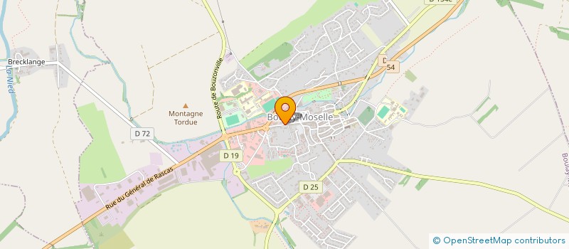 localisation de l'entreprise MAISON DES JEUNES ET CULTURE  EBLANGE