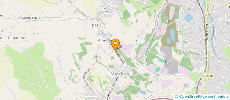 localisation de l'entreprise MAISON DES JEUNES ET CULTURE à BLAYE-LES-MINES