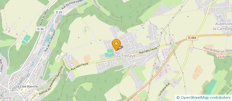 localisation de l'entreprise MAISON DES JEUNES ET CULTURE  LILLEBONNE