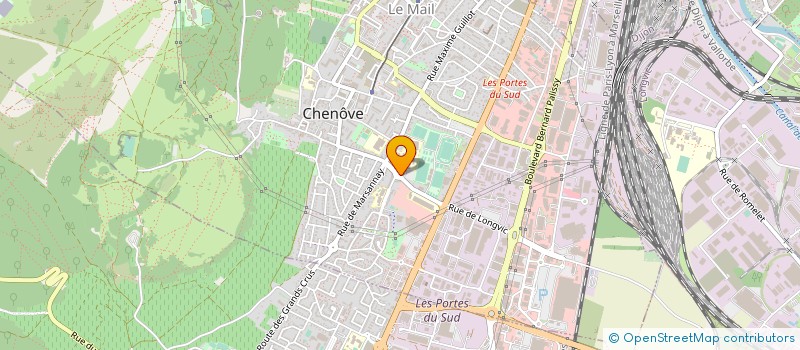 localisation de l'entreprise MAISON DES JEUNES ET DE LA CULTURE  CHENOVE