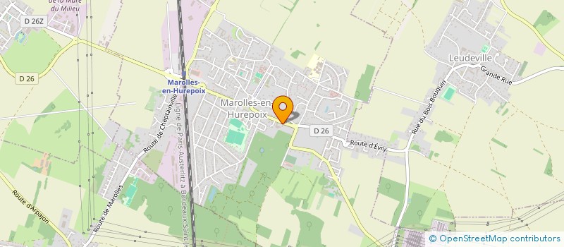 localisation de l'entreprise MAISON DES JEUNES ET DE LA CULTURE à MAROLLES-EN-HUREPOIX
