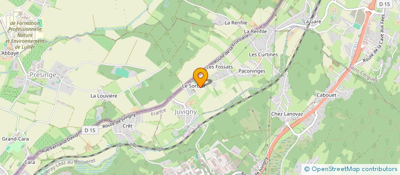 localisation de l'entreprise MAISON DES JEUNES ET DE LA CULTURE à JUVIGNY