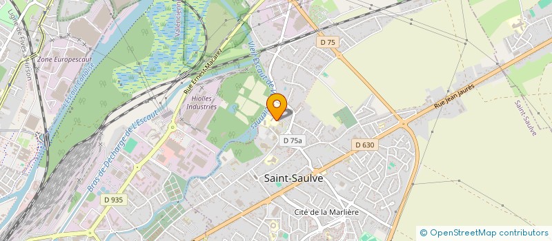 localisation de l'entreprise MAISON DES JEUNES ET DE LA CULTURE à SAINT-SAULVE