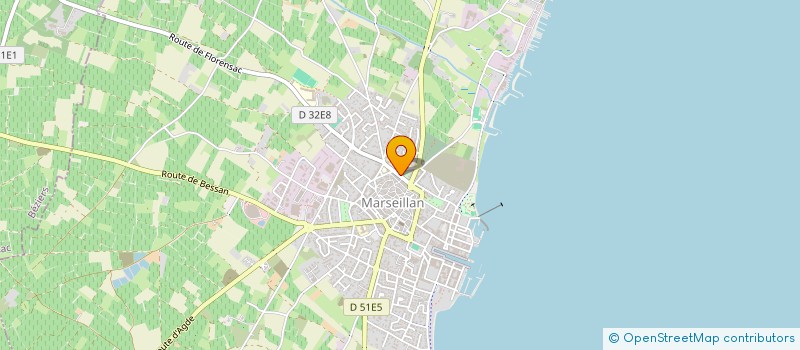 localisation de l'entreprise MAISON DES JEUNES ET DE LA CULTURE à MARSEILLAN