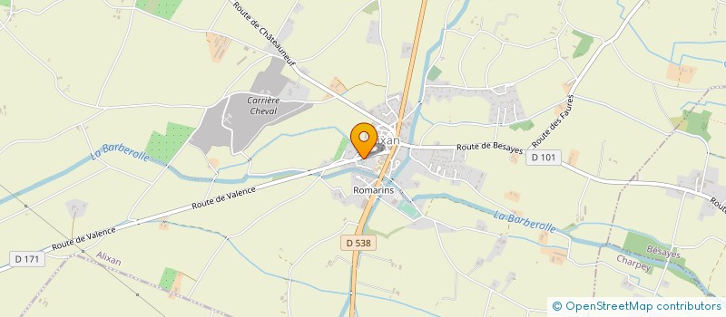 localisation de l'entreprise MAISON DES JEUNES ET DE LA CULTURE  ALIXAN