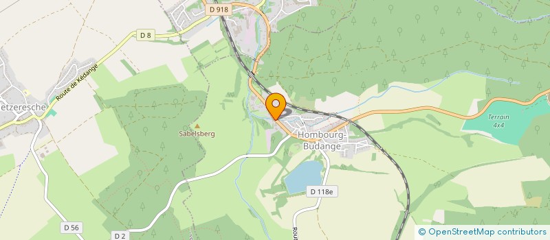 localisation de l'entreprise MAISON DES JEUNES ET DE LA CULTURE  METZERESCHE