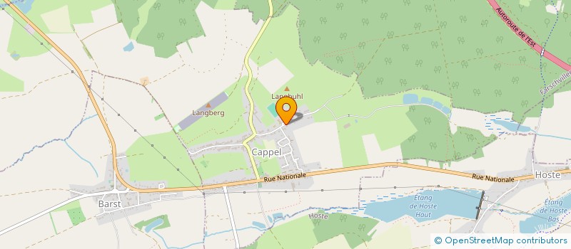 localisation de l'entreprise MAISON DES JEUNES ET DE LA CULTURE  CAPPEL