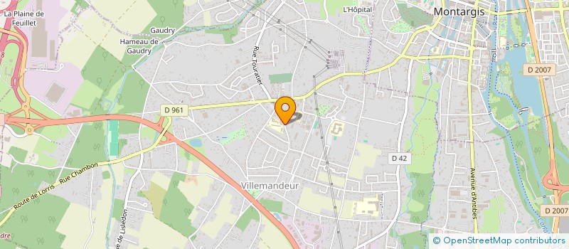 localisation de l'entreprise MAISON DES JEUNES ET DE LA CULTURE à VILLEMANDEUR