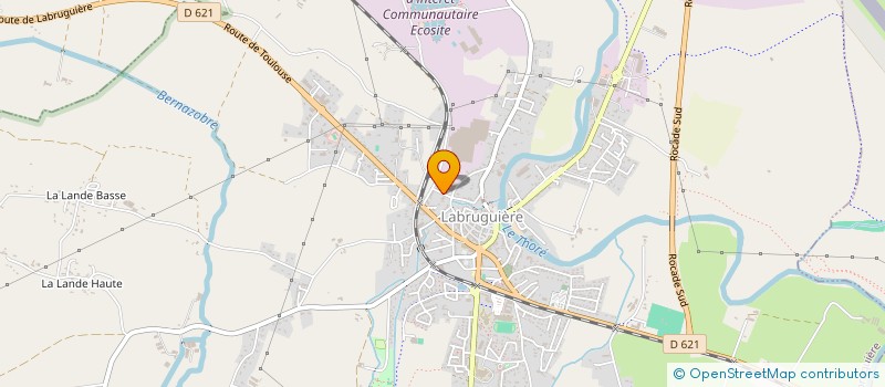 localisation de l'entreprise MAISON DES JEUNES ET DE LA CULTURE  ESCOUSSENS