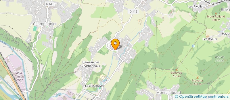 localisation de l'entreprise MAISON DES JEUNES ET DE LA CULTURE DE SEYSSUEL  JARRIE