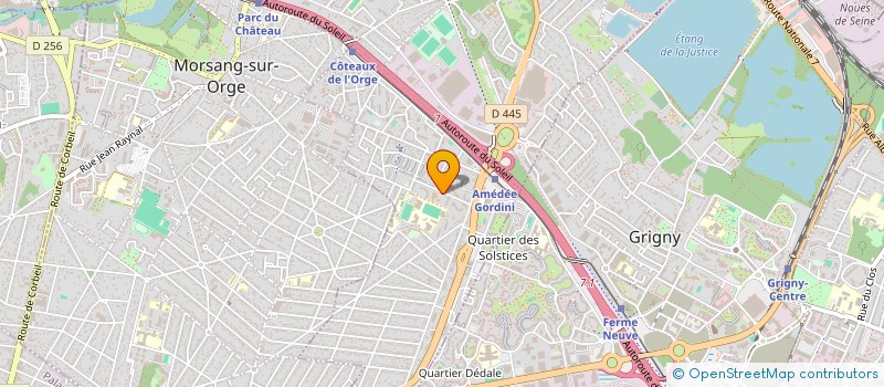 localisation de l'entreprise MAISON DES JEUNES ET DE LA CULTURE LES PASSERELLES à VIRY-CHATILLON