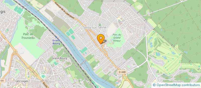 localisation de l'entreprise MAISON DES JEUNES NOTRE DAME66 à SOISY-SUR-SEINE