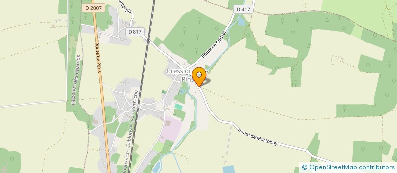 localisation de l'entreprise MAISON DES LOISIRS ET DE LA CULTURE à NOGENT-SUR-VERNISSON