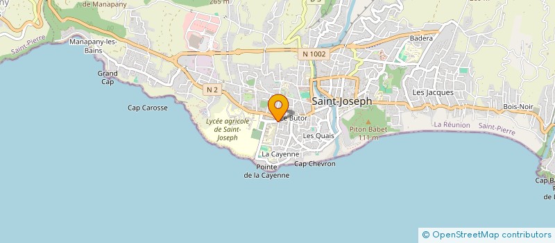 localisation de l'entreprise MAISON DES LYCEENS à SAINT-JOSEPH