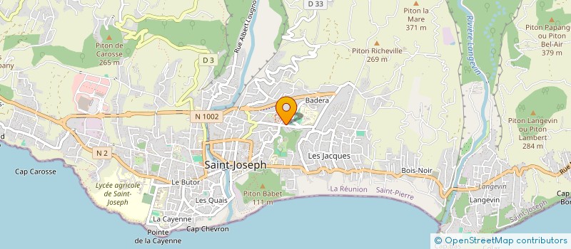 localisation de l'entreprise MAISON DES LYCEENS à SAINT-JOSEPH