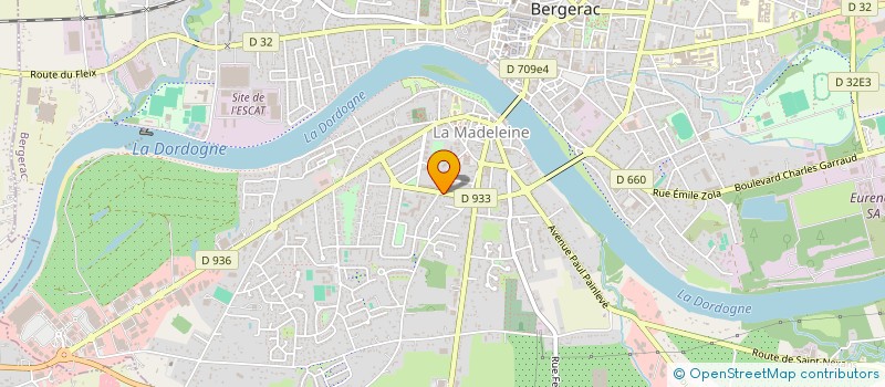 localisation de l'entreprise MAISON DES LYCEENS à BERGERAC