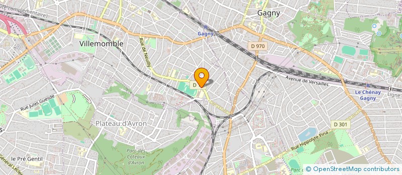 localisation de l'entreprise MAISON DES LYCEENS à VILLEMOMBLE