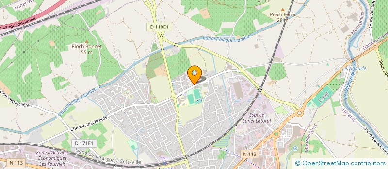 localisation de l'entreprise MAISON DES LYCEENS à LUNEL