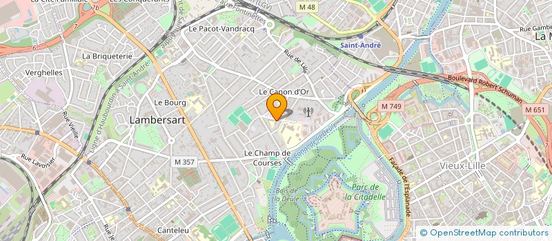 localisation de l'entreprise MAISON DES LYCEENS à LAMBERSART