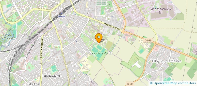 localisation de l'entreprise MAISON DES LYCEENS à ARRAS
