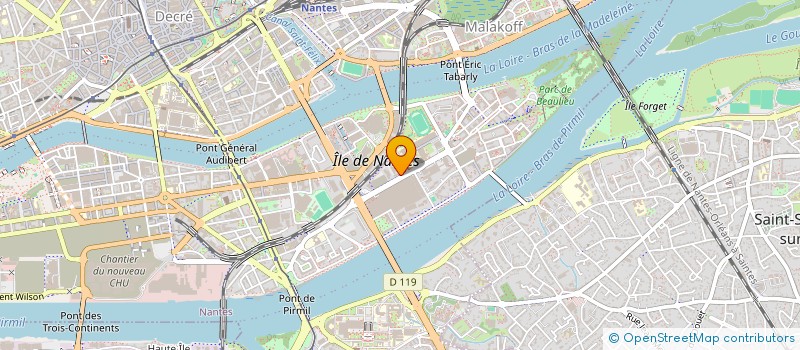 localisation de l'entreprise MAISON DES LYCEENS à NANTES