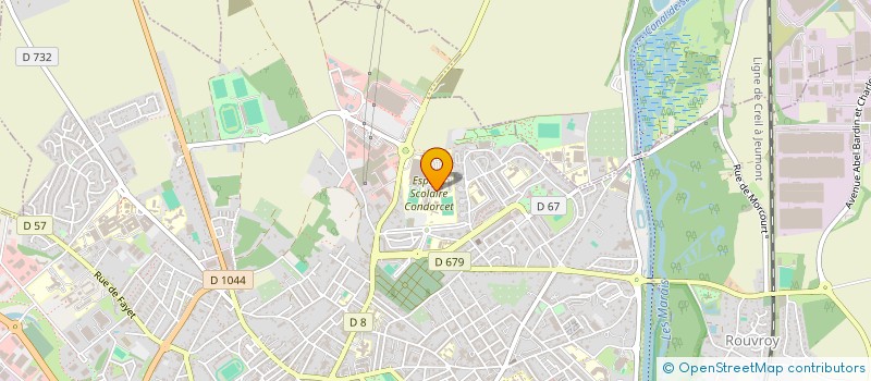 localisation de l'entreprise MAISON DES LYCEENS  SAINT QUENTIN