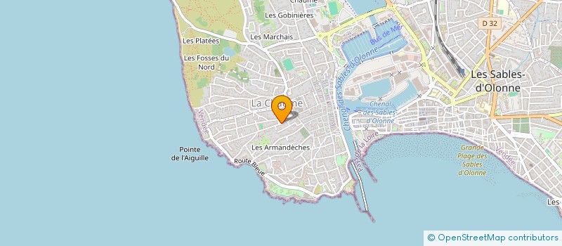 localisation de l'entreprise MAISON DES LYCEENS à LES SABLES D'OLONNE