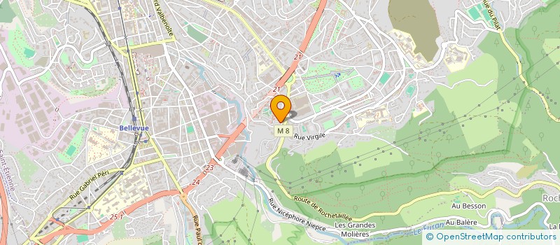 localisation de l'entreprise MAISON DES LYCEENS  SAINT-ETIENNE