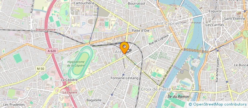 localisation de l'entreprise MAISON DES LYCEENS ASSOCIATION à TOULOUSE