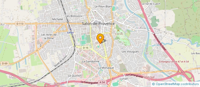 localisation de l'entreprise MAISON DES LYCEENS CRAPONNE à SALON-DE-PROVENCE