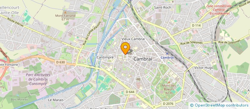 localisation de l'entreprise MAISON DES LYCEENS DE FENELON  CAMBRAI