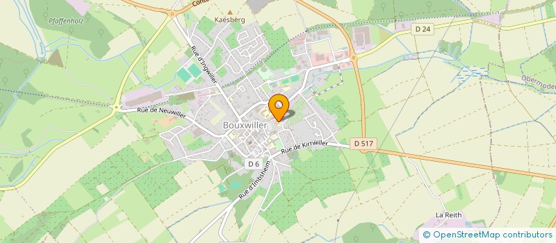 localisation de l'entreprise MAISON DES LYCEENS DU LYCEE ADRIEN ZELLER  BOUXWILLER